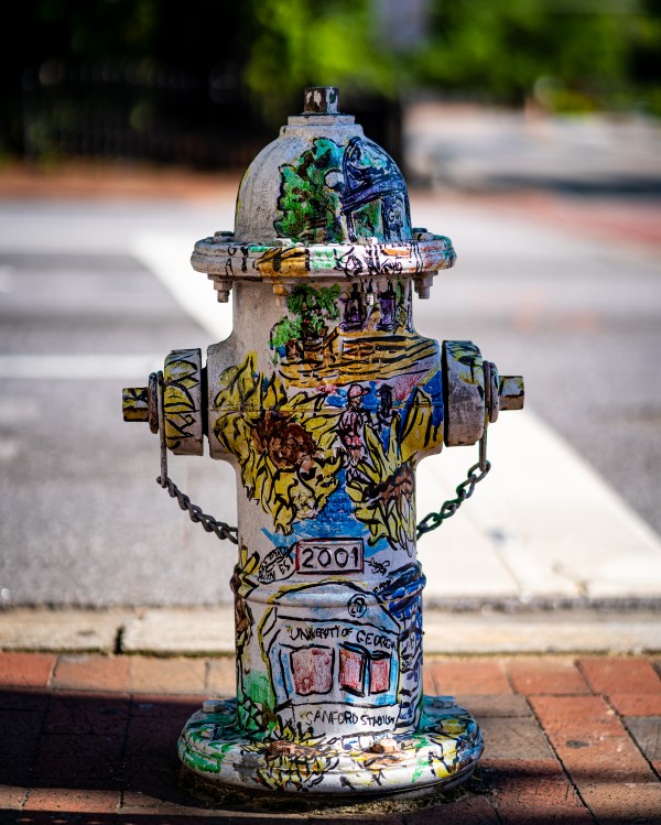 Fire Hydrant   Downtown Athens GA 07277 by Sanjeev Singhal